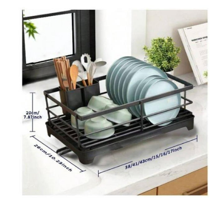Dish Drying Rack For Kitchen Counter,With Drainboard