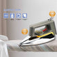 RAF R.1108 1600W Non-Stick Soleplate Electric Dry Iron With Adjustable Thermostat Black