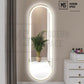 Modern Full Length LED Mirror Gold Only
