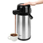 MHome Stainless Steel Pump Thermo Flask