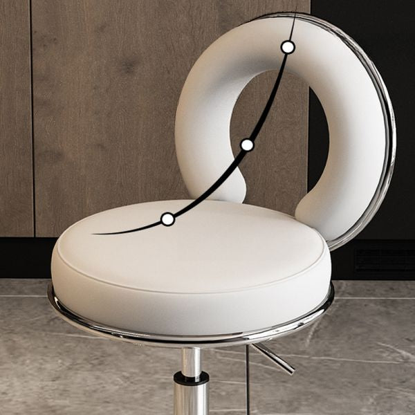 MFurn Adjustable Rolling Bar Stool-Various Colours