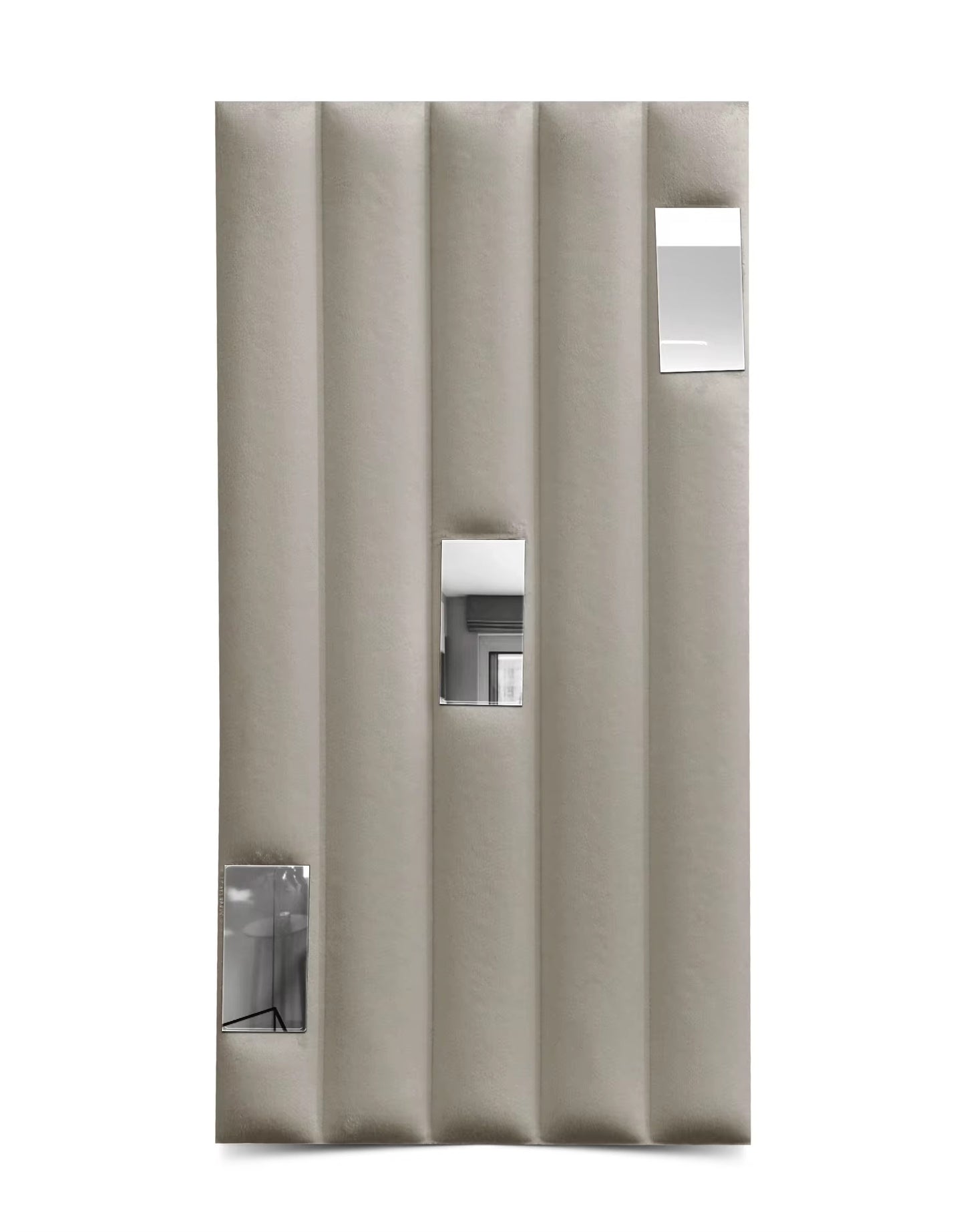 MHome Velvet Peel & Stick 3D Wall Home Deco 2pc Pack-Various Options