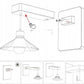 MTech Outdoor Solar Wall Lamp IP65 Twilight Sensor 2700K - 2pc Pack
