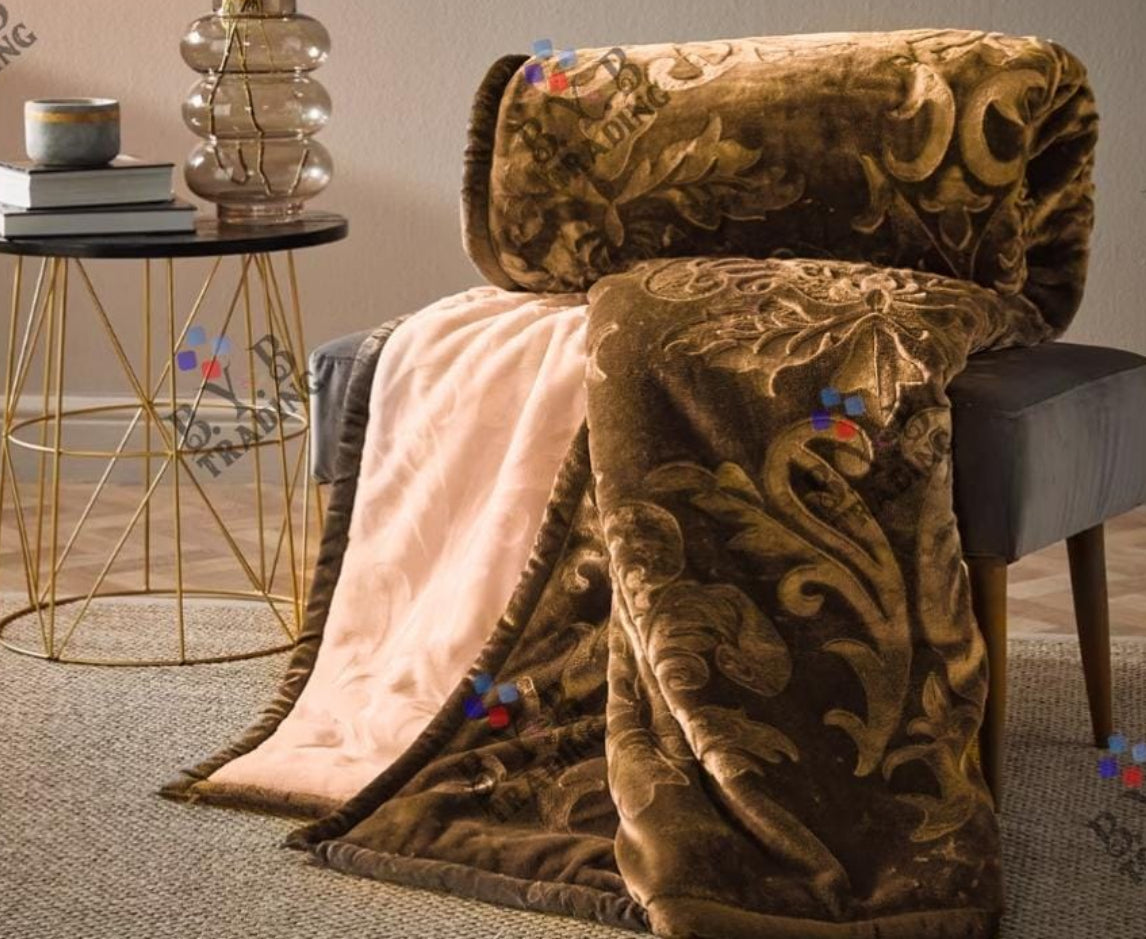 Luxurious Trendy Double Blanket- 10kg Various Colours