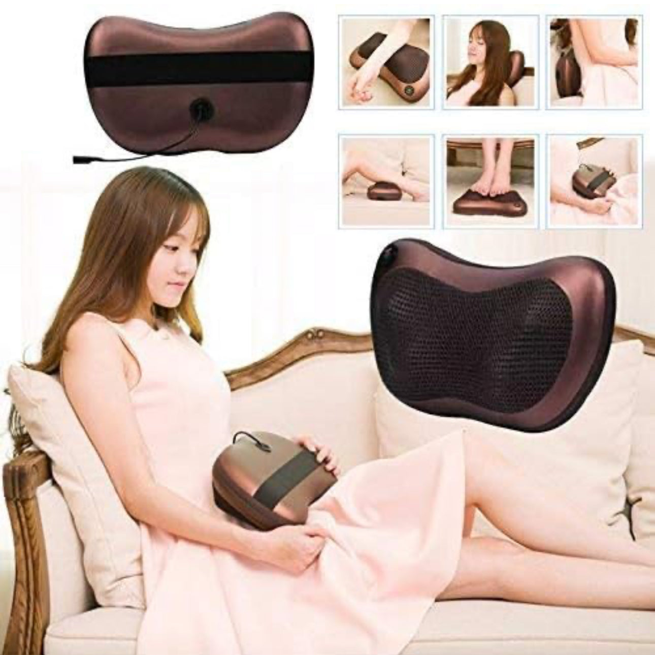 Car And Home Inffrared Massage Pillow