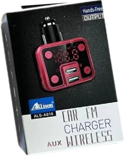 Allison 3:1 Bluetooth Car Charger MP3 FM Modulator