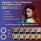 RGB,White ,Cold & Warm White Ring Light for Social Media With Tripod Stand 56cm 22 inch