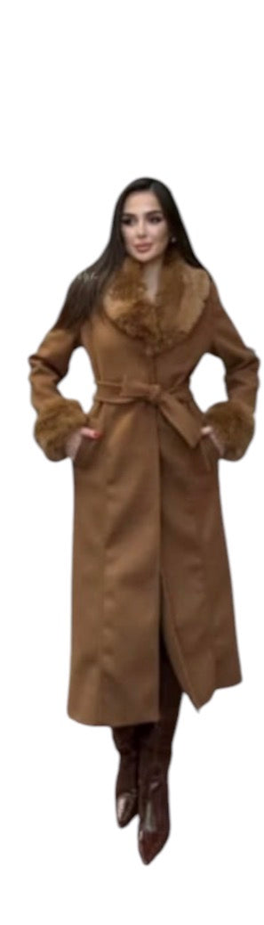 Ladies Faux Fur Coats-Various Colours