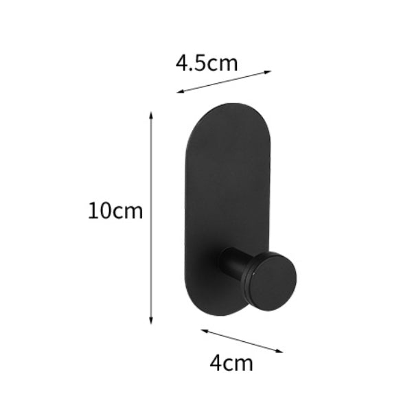 MHome 4-Piece DIY Self-Adhesive Bathroom Accessory Set – Modern & Hassle-Free