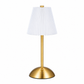MHome Pleated Shade LED Table Lamp, USB Powered Touch Control with 4 Colour Modes