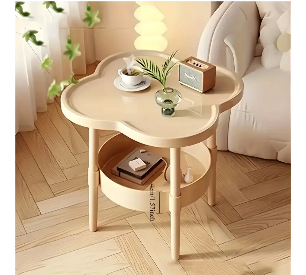 MFurn Side Table | 4-Leaf Clover Shape Table