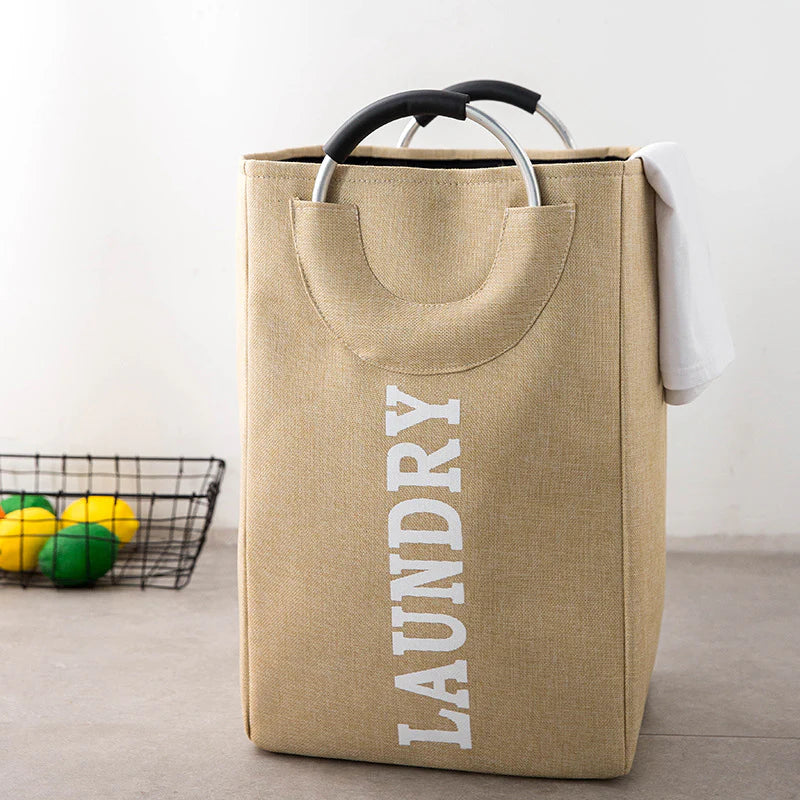 MHome Collapsible Laundry Bag with Ring Handles-Various Options