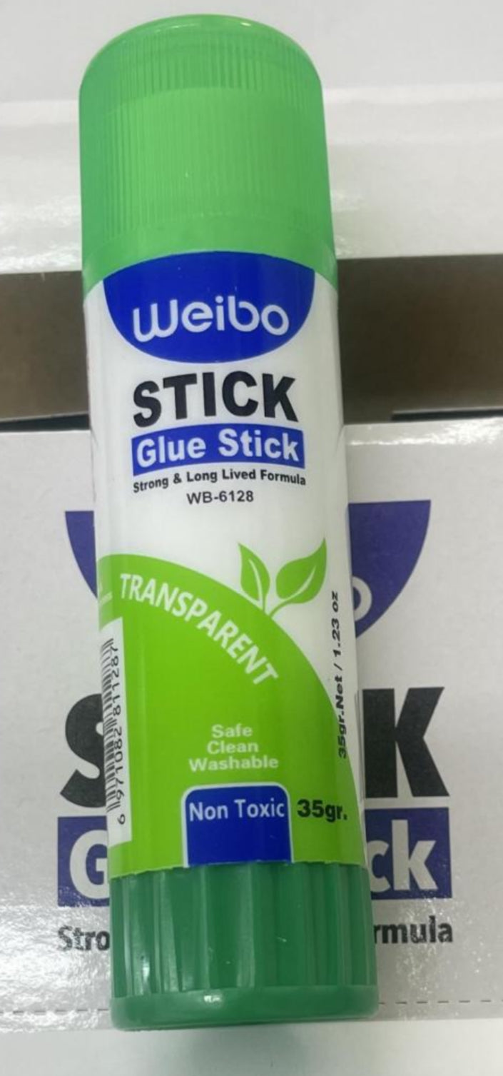 Glue Stick Non Toxic Transparent 35g