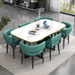 Dining Table Set Trendy Scandinavian Styled 7pc -  Now Available-Various Colours