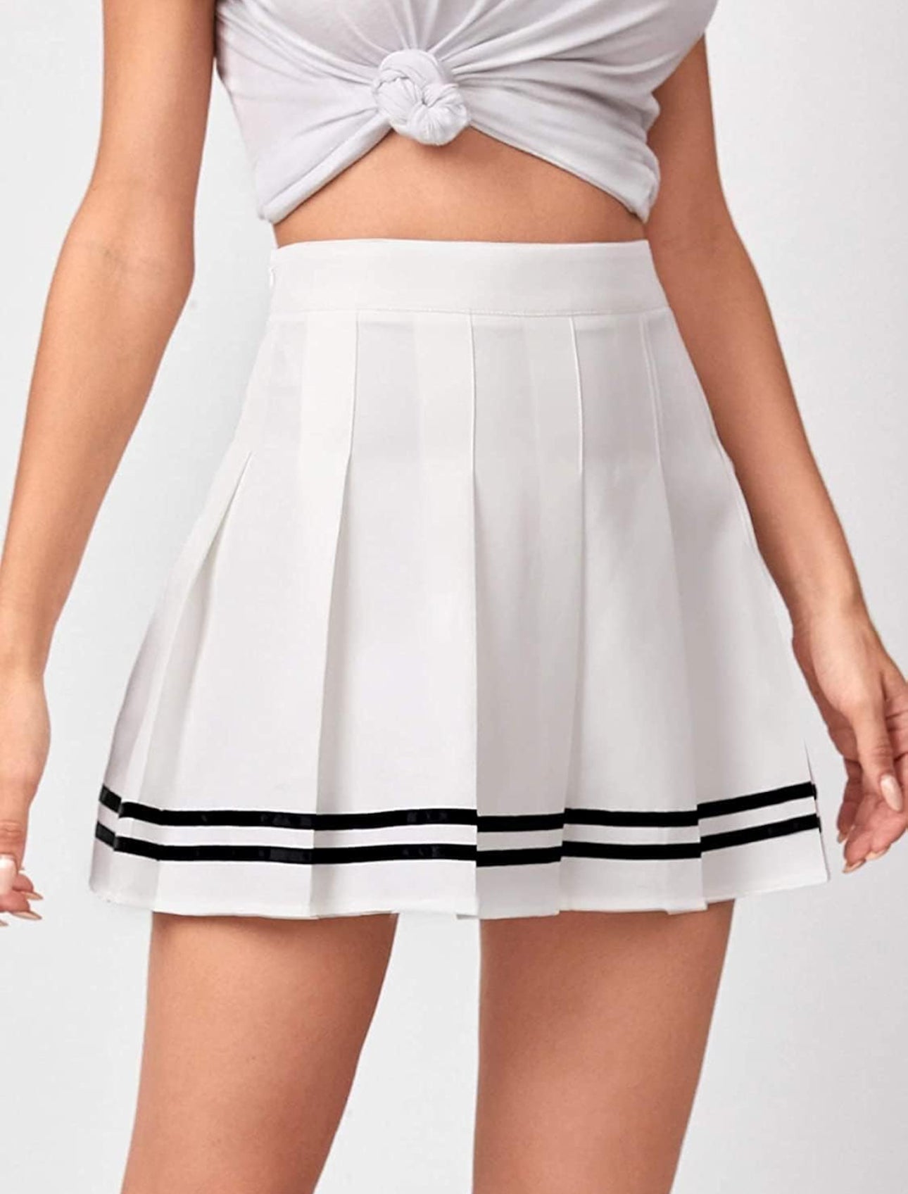 Women’s Pleated Tennis Style Mini Skirts - Various Colours