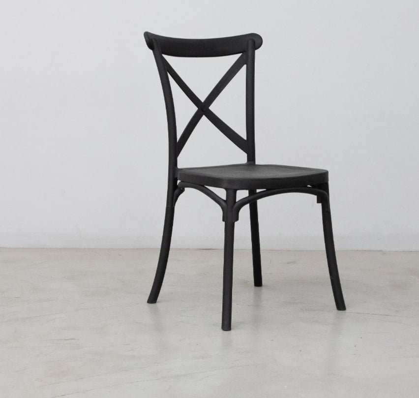 MFurn Cross Back Dining Chairs-Various Colours