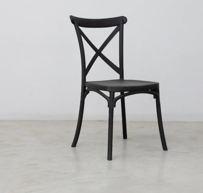 MFurn Cross Back Dining Chairs-Various Colours