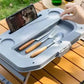 MHome Multifunctional Outdoor Foldable Picnic Basket -Various Colours