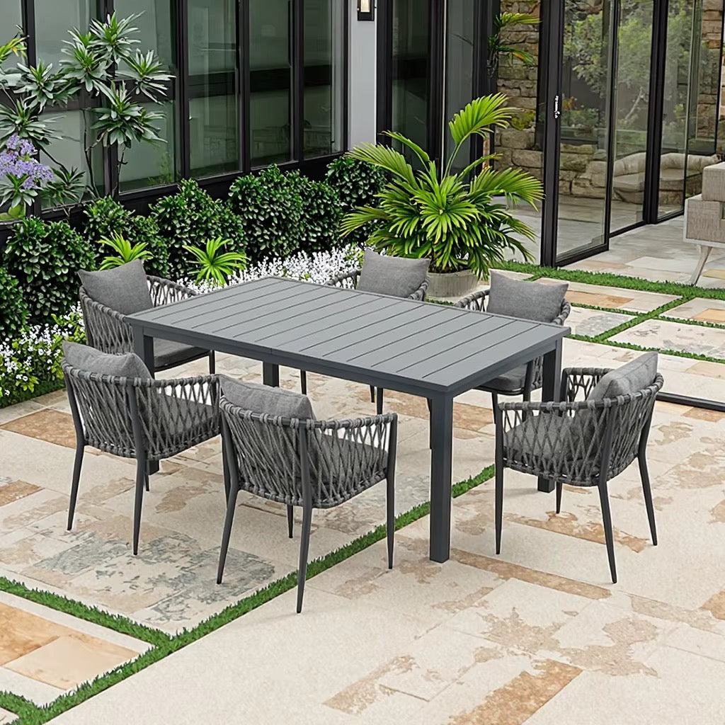MFURN Nicola Modern Outdoor Dining Set 7pc
