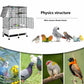 Modular Mobile
Bird Cage - Spacious 74cm x
37cm x 152cm Bird
Enclosure with Multi-Door