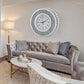 Crystal Mirrored Alarm Clock for Living Room Décor