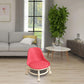 Low Chair Stool, Load Capacity Children's Stool, Backrest, Small, Living Stool, Low Chair, Small, Nappa Leather Fabric, Thick, Waterproof, Quiet Casters, 360 Degree