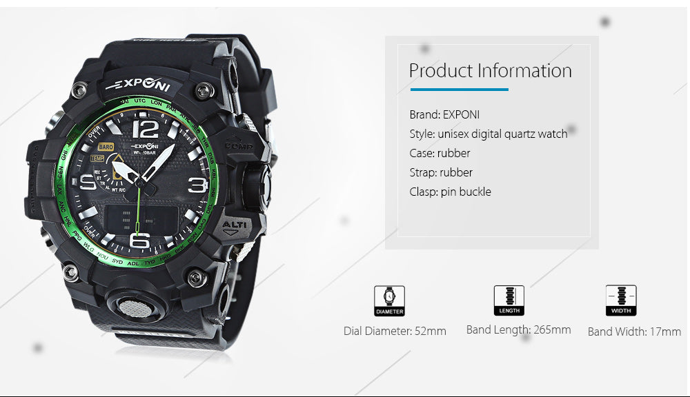 Exponi Tactical watch