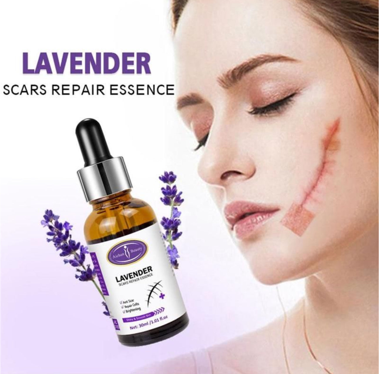Aichun Beauty Lavender Scar Repair Essence