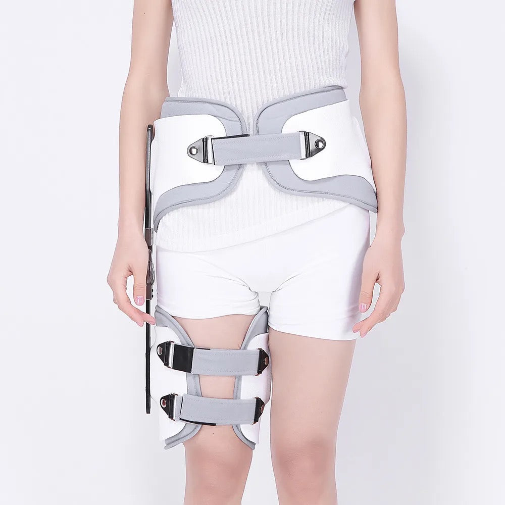 Hip Joint Dislocation Of Hip Abduction Orthosis Fixation Hinge Adjustable Waist Leg Brace Femur Injury