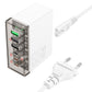Network Charging Station Hoco N36 Fuerza PD 3USB/3Type-C 65W (white)
