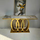 Elegant Marble Console Table