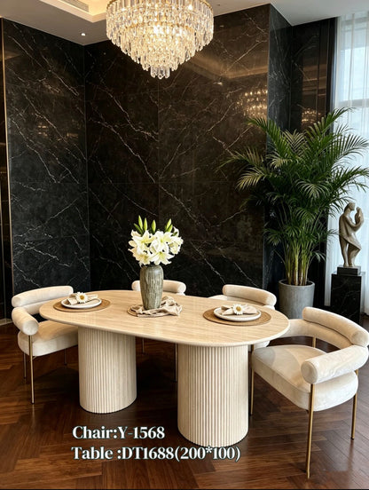 MFurn Nordic Style Dining Set