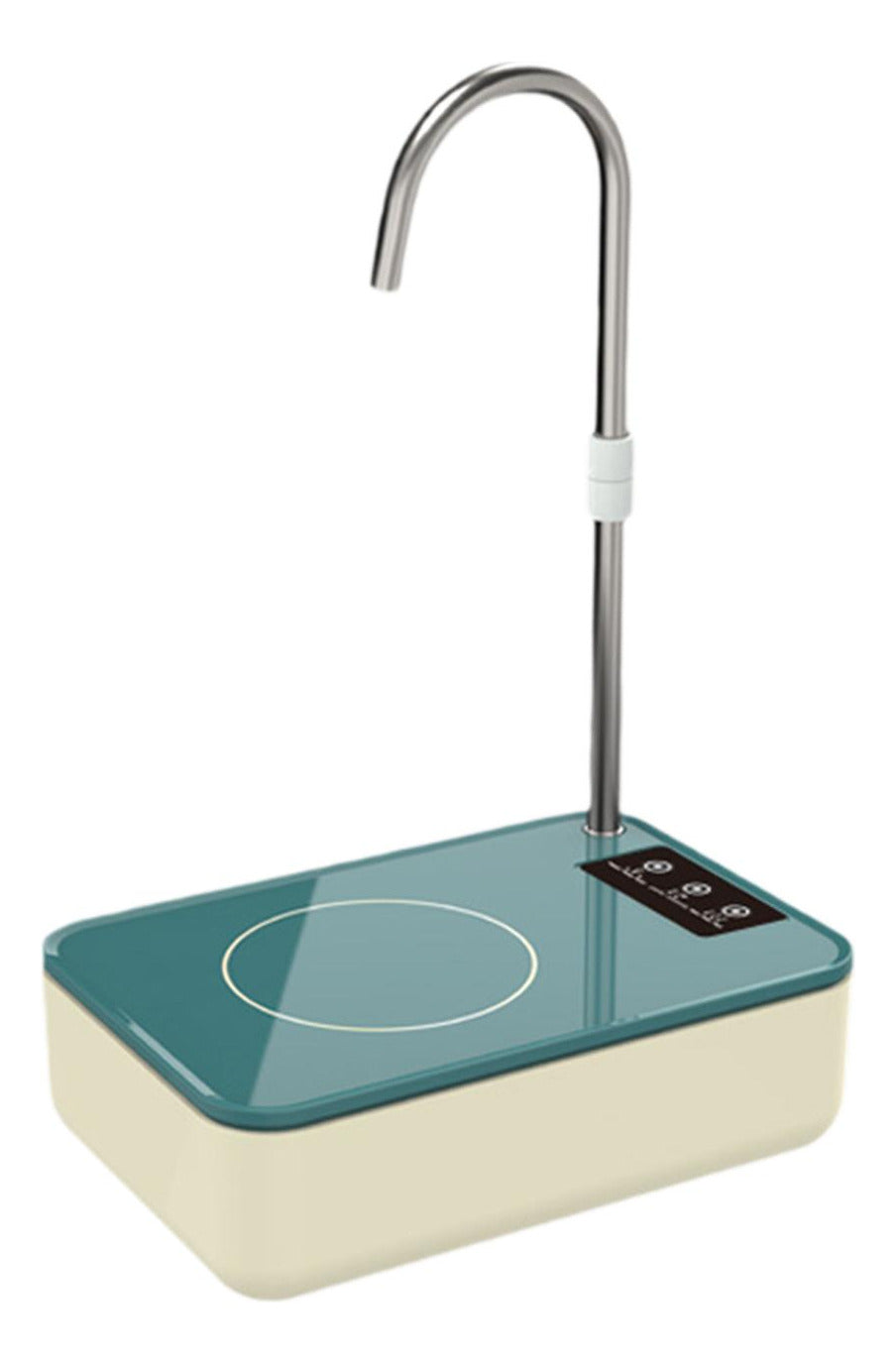 MHome Portable Desktop Water Dispenser Pump, USB Rechargeable Electric Bottle Pump For Universal Bottles, Mini Countertop Water Bottle Pump for Home Office Camping Outdoor