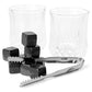 MHOME Whiskey Set | Glasses, Tongs, and Basalt WhiskeyStones