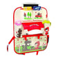 Kids Cartoon Themed Premium Car Seat Back Organizer Travel Accessories Seat Storage Bag Back Seat