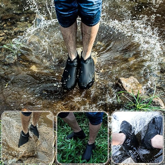 Silicone Waterproof Shoe Covers – Reusable Overshoes