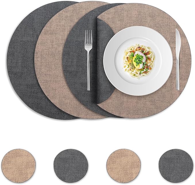 6Pcs Table Circle Pad Mat