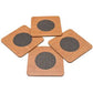 MHome Bamboo Mesh Trivet 4pc Set