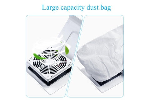 Nail Vacuum Cleaner,80W Nail Dust Collector, Nail Art Tool