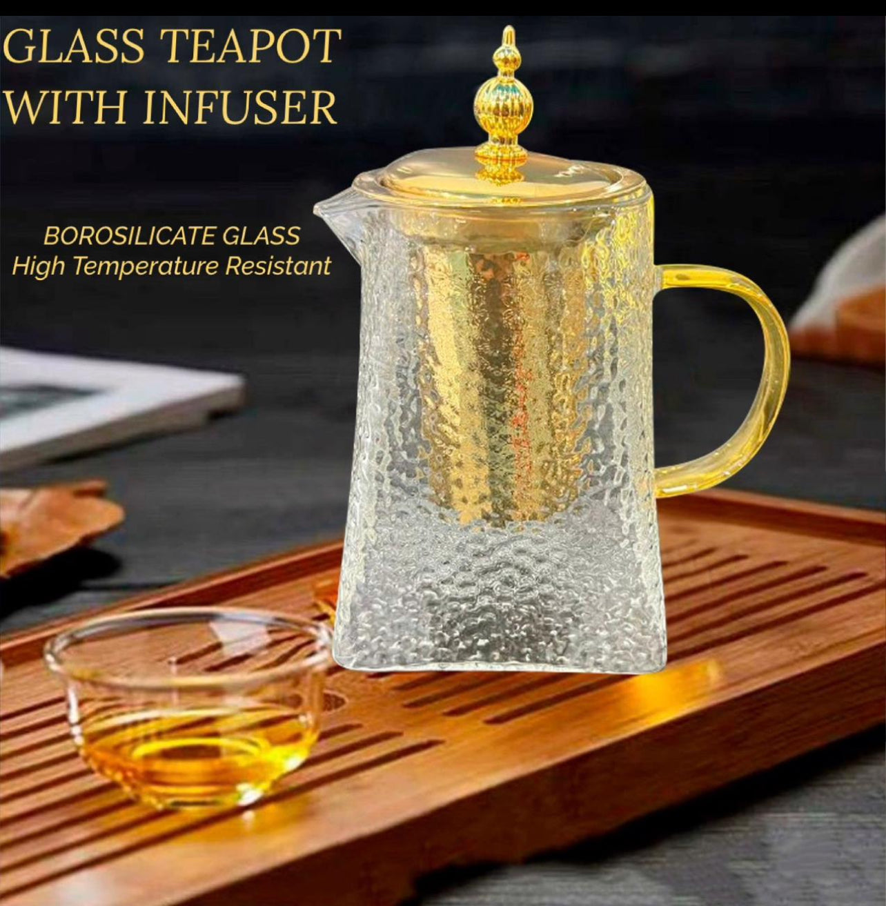 Glass Teapot With Infuser