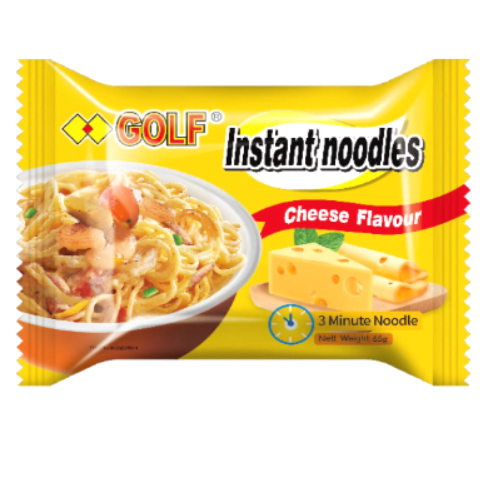 Golf Instant Noodles 5x65g - 3min Cooking Time. Various Flavours ...