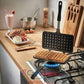 Non‑stick Two Sided Waffle Baking Pan