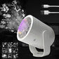 Christmas LED Projector Lights,USB Christmas Snowflake 16 Pattern Decor,Rotating Projector Lamp for Holiday Christmas - White