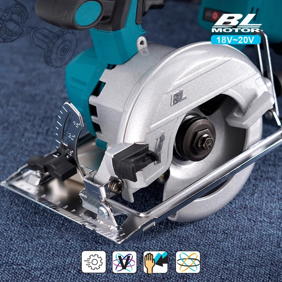 Circular Saw 125mm Brushless Lithium Battery Circular Saw