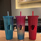 MHome Stylish Studded Double Wall Insulated Tumbler-Various Colours