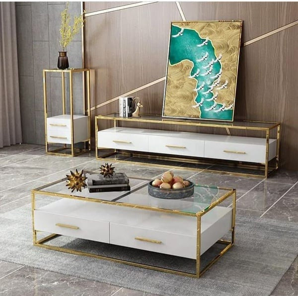MFurn TV Stand Combo 4pc Set