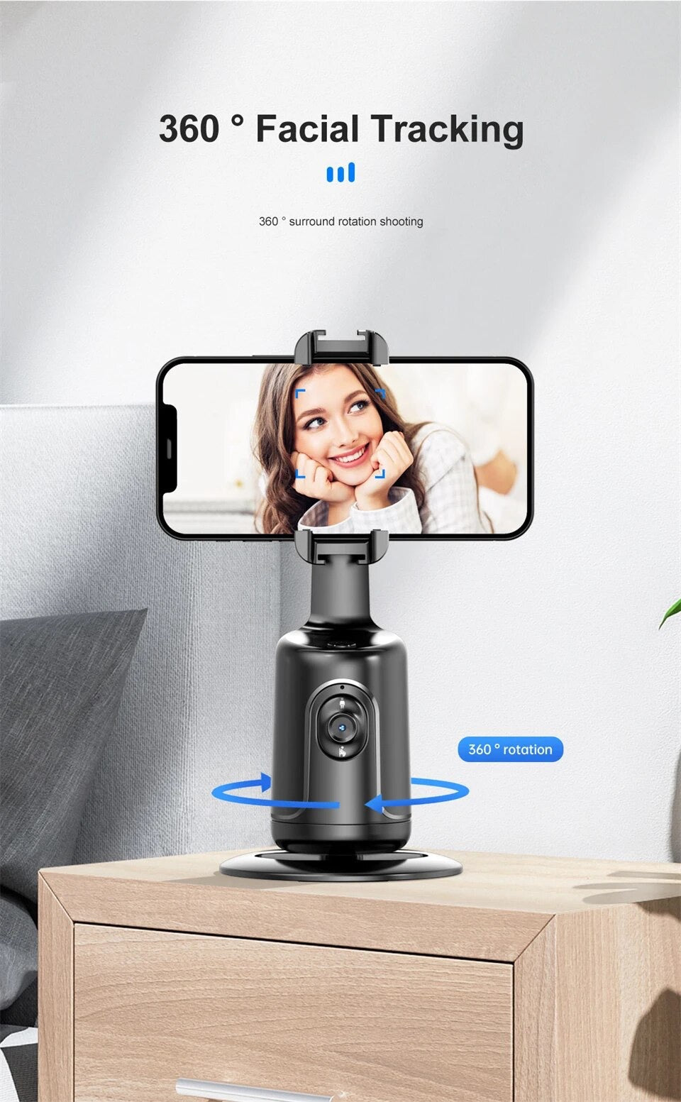 Smart Auto Face Detecting Tripod