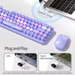 MTech Retro Romi Mechanical Rechargeable Keyboard