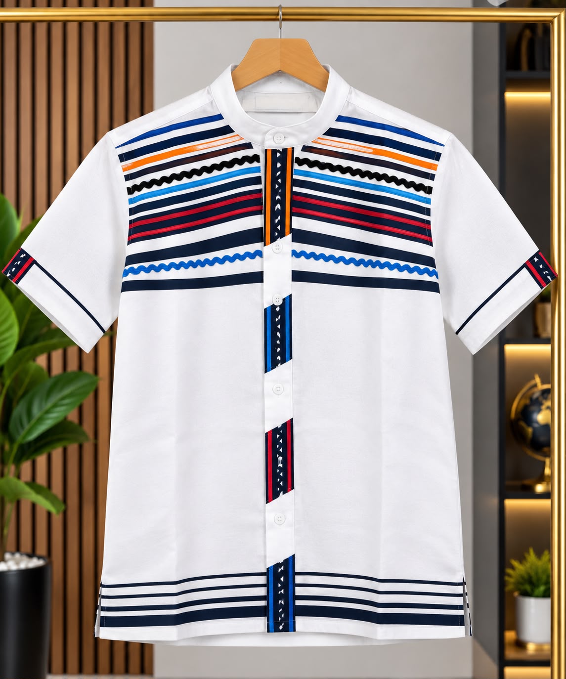 African Inspired Tribal Pattern Shirts-Various Options