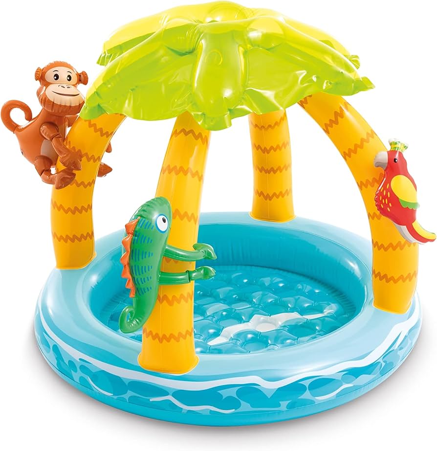 Tropical Island Baby Pool